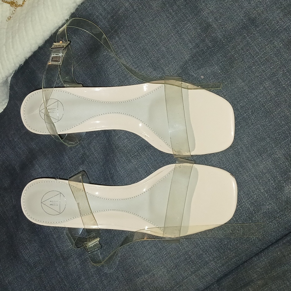 Misguided Clear Heels